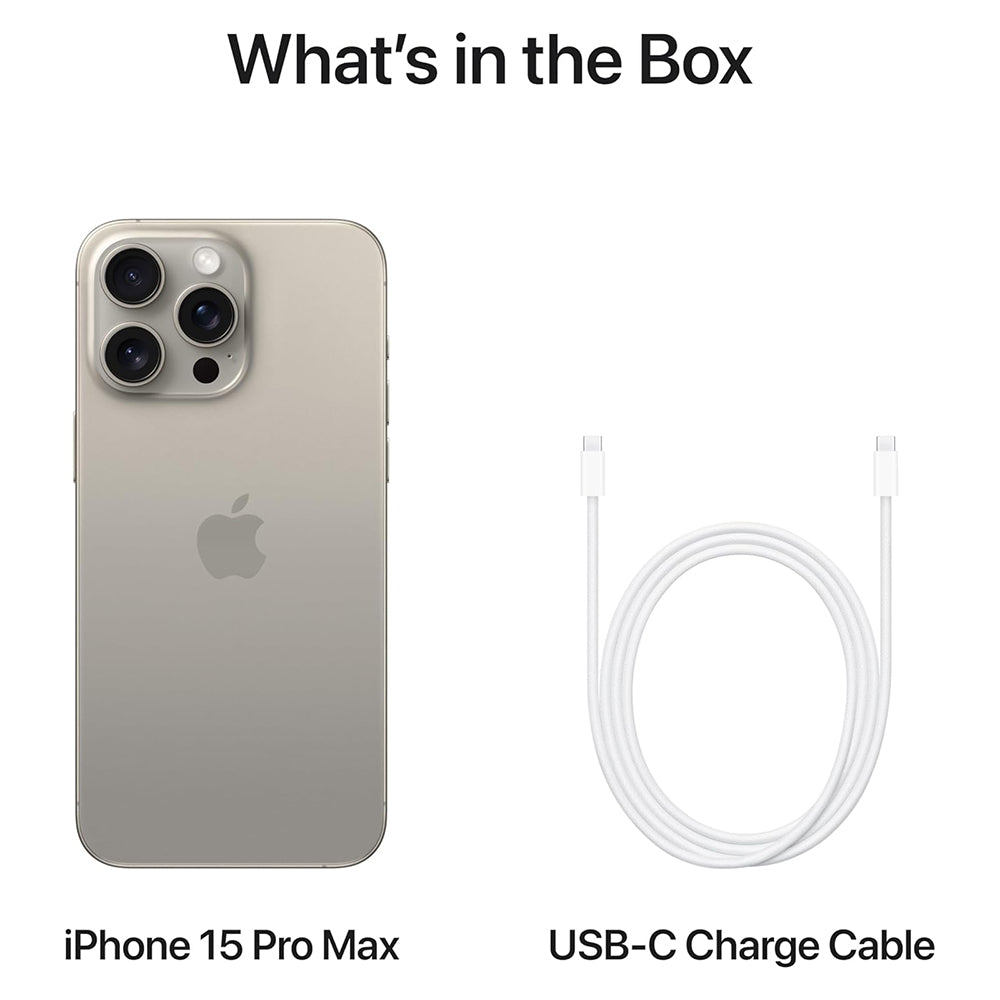 iPhone 15 Pro Max 1 Sim+esim Middle East Version