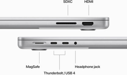 Apple MacBook Pro 14‑inch M3 chip 512GB 8GB RAM 8‑core CPU and 10‑core GPU, 8GB Unified Memory