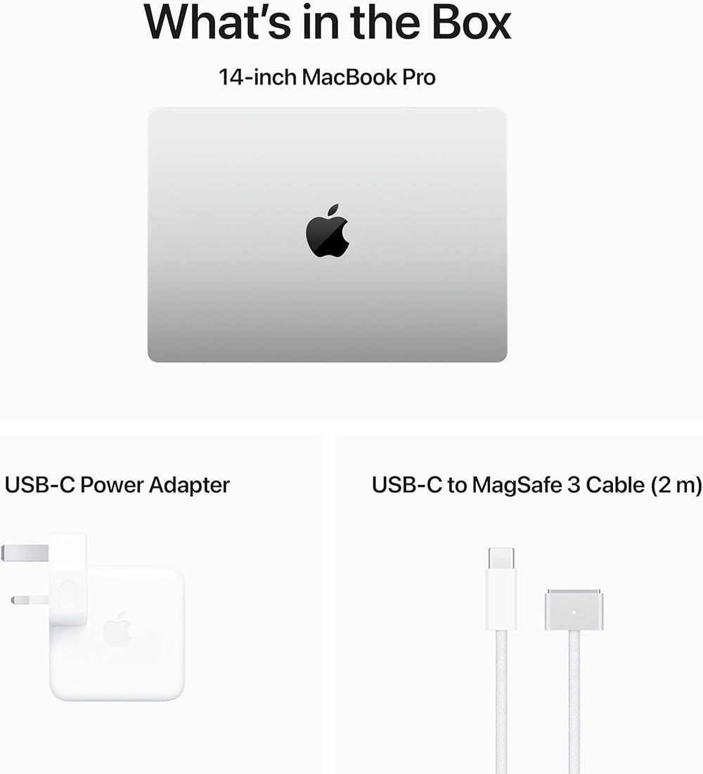 Apple MacBook Pro 14‑inch M3 chip 512GB 8GB RAM 8‑core CPU and 10‑core GPU, 8GB Unified Memory